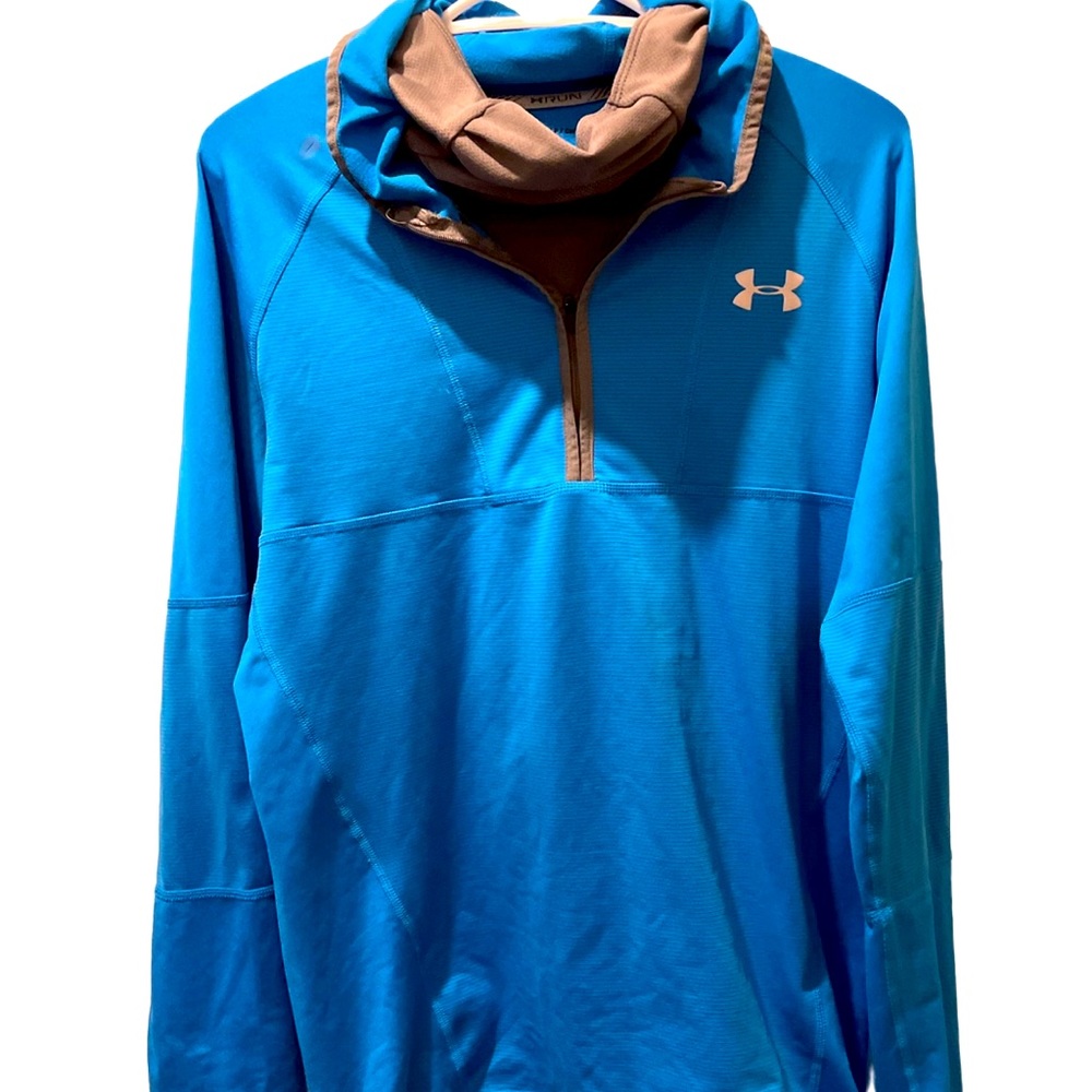 🐝Under Armour ColdGear Running Long Sleeve Shirt • Blue • Women’s Size Small